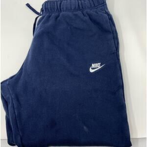 Nike Club Joggers Navy White BV2671-657 Men's Size Large - Used